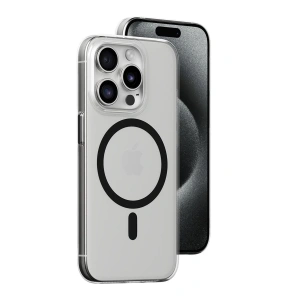 Joko İphone 15 Pro Max Kılıf Bubble Magsafe Kapak - Siyah