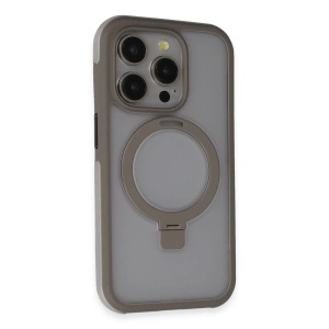 Joko İphone 15 Pro Max Zorda Airbag Magsafe Standlı Kapak - Titan Gri