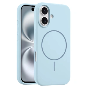 Joko İphone 16 Plus Kılıf Jully Magsafe Kapak - Mavi