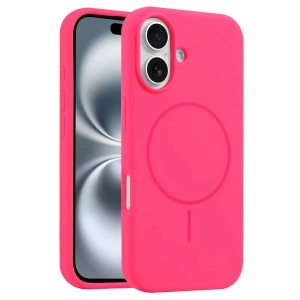 Joko İphone 16 Plus Kılıf Jully Magsafe Kapak - Pembe