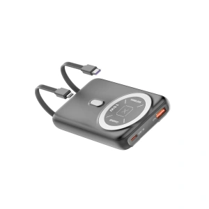 Joko J39 10.000 Mah 20w Pd Dahili Kablolu Magsafe Powerbank - Siyah