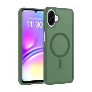 Joko Samsung Galaxy A07 Jota Magsafe Kapak - Koyu Yeşil