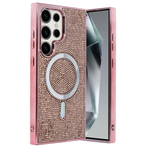 Joko Samsung Galaxy S23 Ultra Helen Magsafe Kapak - Pembe