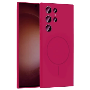 Joko Samsung Galaxy S23 Ultra Kılıf Jully Magsafe Kapak - Fuşya
