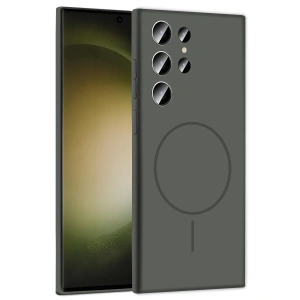 Joko Samsung Galaxy S23 Ultra Kılıf Jully Magsafe Kapak - Titan Gri