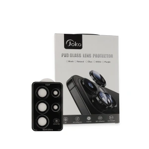 Joko Samsung Galaxy S23 Ultra Pvd Metal Kamera Lens - Siyah