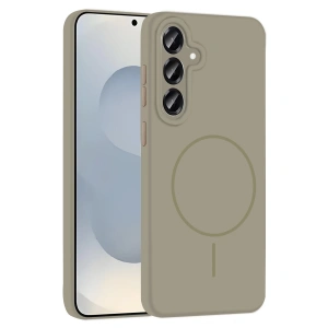 Joko Samsung Galaxy S25 Kılıf Jully Magsafe Kapak - Çöl Titanyum