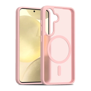 Joko Samsung Galaxy S25 Plus Jota Magsafe Kapak - Pudra