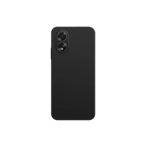 Oppo A38 Kılıf First Silikon - Siyah
