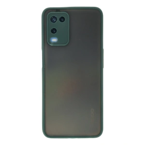 Oppo A54 4g Kılıf Montreal Silikon Kapak - Yeşil