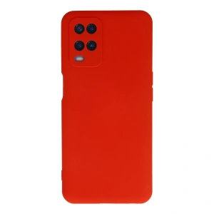 Oppo A54 4g Kılıf Nano İçi Kadife Silikon - Kırmızı