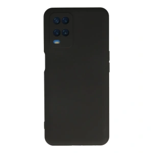 Oppo A54 4g Kılıf Nano İçi Kadife Silikon - Siyah