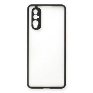 Oppo Find X2 Kılıf Montreal Silikon Kapak - Siyah