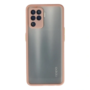 Oppo Reno 5 Lite Kılıf Montreal Silikon Kapak - Pembe