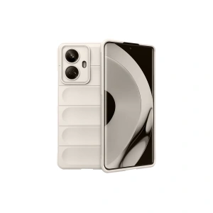 Realme 10 Pro 5g Kılıf Optimum Silikon - Krem