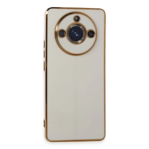 Realme 11 Pro Kılıf Volet Silikon - Beyaz
