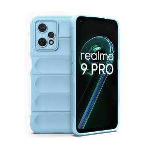 Realme 9 Pro 5g Kılıf Optimum Silikon - Sky Blue