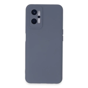 Realme 9i 4g Kılıf Nano İçi Kadife Silikon - Gri