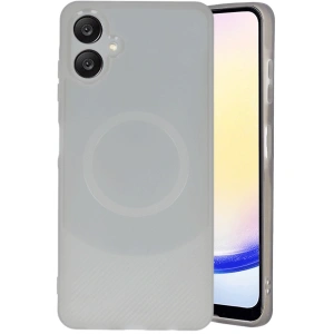 Samsung A06 Kılıf Maya Karbon Kapak - Gri