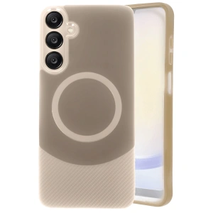 Samsung A26 Kılıf Maya Karbon Kapak - Kahverengi