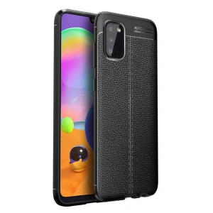 Samsung Galaxy A02s Kılıf Auto Focus Kapak - Siyah