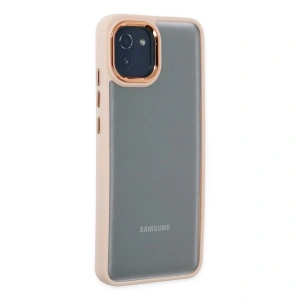 Samsung Galaxy A03 Kılıf Dora Kapak - Pudra