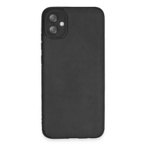 Samsung Galaxy A04e Kılıf Loop Deri Silikon - Siyah