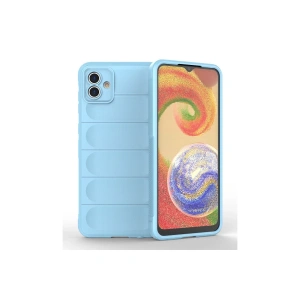 Samsung Galaxy A04e Kılıf Optimum Silikon - Sky Blue