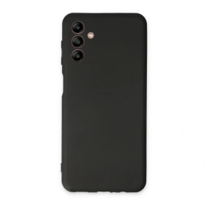 Samsung Galaxy A04s Kılıf First Silikon - Siyah