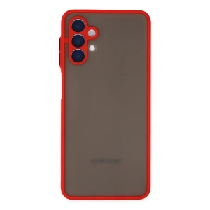 Samsung Galaxy A04s Kılıf Montreal Silikon Kapak - Kırmızı