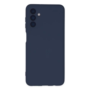 Samsung Galaxy A04s Kılıf Nano İçi Kadife Silikon - Lacivert