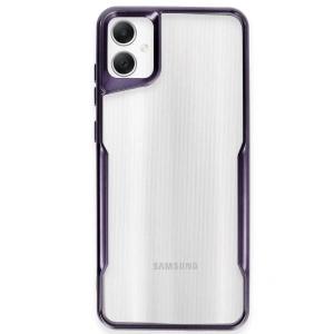 Samsung Galaxy A05 Kılıf Boyi Silikon Kapak - Derin Mor