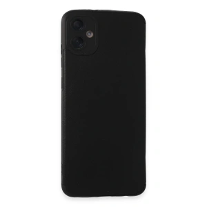 Samsung Galaxy A05 Kılıf Loop Deri Silikon - Siyah