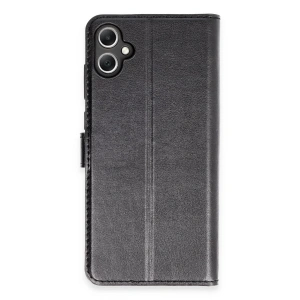 Samsung Galaxy A05 Kılıf Trend S Plus Kapaklı Kılıf - Siyah