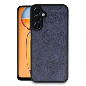 Samsung Galaxy A05s Kılıf Aras Deri Kapak - Lacivert