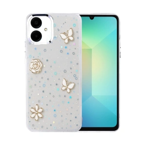 Samsung Galaxy A06 Fiyonk Desenli Kapak - Desen 10