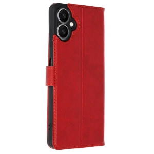 Samsung Galaxy A06 Kılıf Trend S Plus Kapaklı Kılıf - Kırmızı