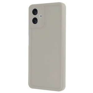 Samsung Galaxy A06 Kılıf Viera Silikon - Krem