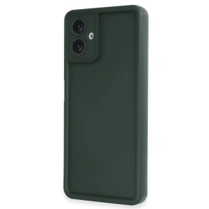 Samsung Galaxy A07 Viera Silikon - Koyu Yeşil