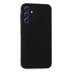 Samsung Galaxy A15 4g Kılıf First Silikon - Siyah