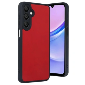 Samsung Galaxy A16 5g Kılıf Aras Deri Kapak - Kırmızı