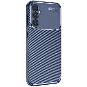 Samsung Galaxy A16 5g Kılıf Auto Focus Karbon Kapak - Lacivert