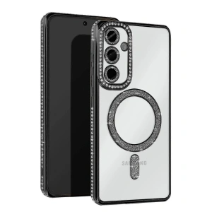 Samsung Galaxy A17 5g Joke Simli Magneticsafe Kılıf - Siyah