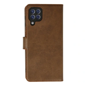 Samsung Galaxy A22 Kılıf Trend S Plus Kapaklı Kılıf - Taba