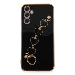 Samsung Galaxy A24 4g Kılıf Esila Silikon - Siyah