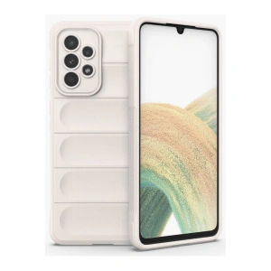Samsung Galaxy A33 5g Kılıf Optimum Silikon - Krem