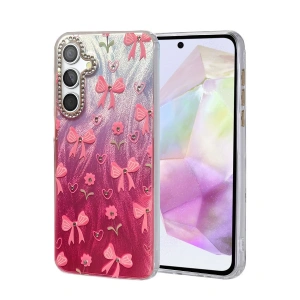 Samsung Galaxy A35 5g Kılıf Blade Aynalı Desenli Kapak - Desen 3