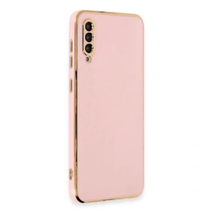 Samsung Galaxy A50 Kılıf Volet Silikon - Pembe