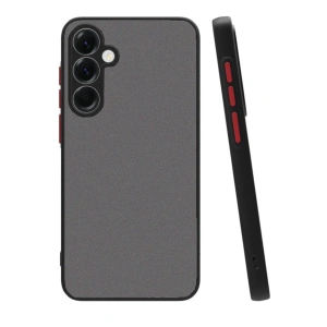 Samsung Galaxy A56 Kılıf Montreal Silikon Kapak - Siyah