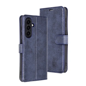 Samsung Galaxy A56 Kılıf Trend S Plus Kapaklı Kılıf - Lacivert